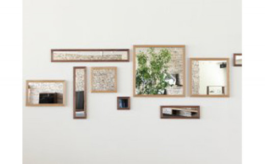 ORLO Wall Mirror 6363 oak 439952 - 福岡県大川市