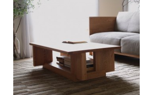 CARAMELLA Living Table 1206 oak (wood top) 439986 - 福岡県大川市