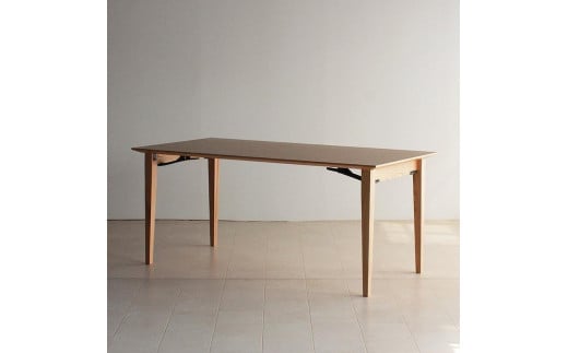 折り畳みダイニングテーブル　CONE 160×80×70　大川市　WAプラス 564005 - 福岡県大川市