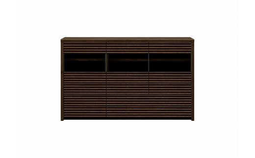 無垢リビング家具コリーナ(サイドボード・リビングボード)130cm【オークダーク】 447769 - 福岡県大川市