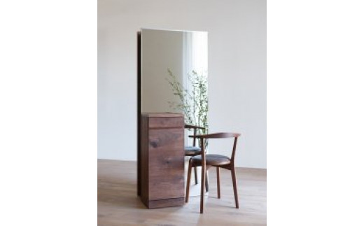 CARAMELLA Storage Mirror (L) walnut 439878 - 福岡県大川市 | au PAY