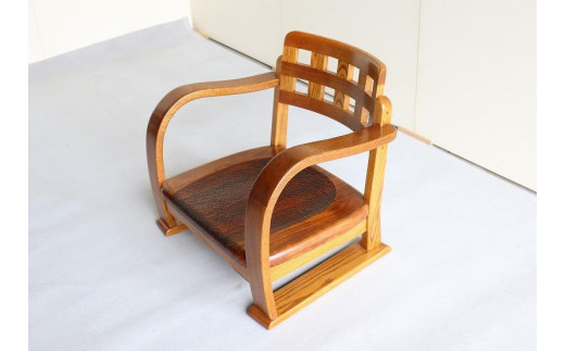 漆塗り触れ合い座卓（小）と座椅子2脚セット|