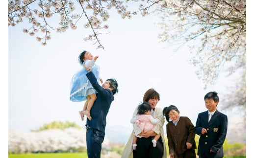 丹波篠山で家族写真を撮ろう！ 春夏秋冬で変わる丹波篠山のロケーション