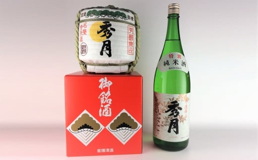 菰樽入り　特別純米酒（1.8Ｌ） 754538 - 兵庫県丹波篠山市