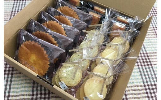 洋菓子店「ak.sar.ben」手作り焼き菓子の詰め合わせ 702592 - 群馬県大泉町