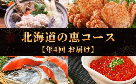 [№4630-0945]定期便 北海の恵コース 年4回