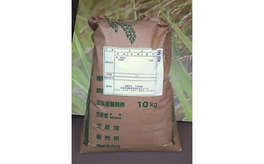【玄米定期便】令和5年産新米　美浦の逸品コシヒカリ一等玄米10kg（全12回）