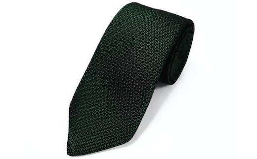 KUSKA Fresco Tie【グリーン】－世界でも稀な手織りネクタイ－ 747653 - 京都府与謝野町