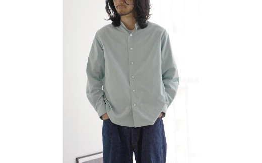 kinudian オフィサーシルクシャツ フリーサイズ【カラー：サックスブルー】 747921 - 京都府与謝野町