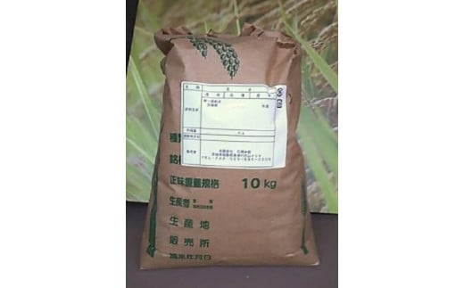 【玄米定期便】令和5年産新米　美浦の逸品コシヒカリ一等玄米10kg（全6回）