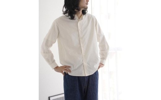 kinudian オフィサーシルクシャツ フリーサイズ【カラー：ホワイト】 747920 - 京都府与謝野町