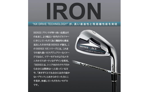 SHG0034　本間ゴルフ BERES NX VIZARD FOR NX 45 IRON #AW (1本) ゴルフクラブ アイアン ベレス