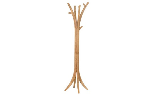 モーダ30コートスタンド ミドル Oak【諸富家具】：C247-011