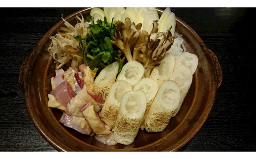 135P1502 きりたんぽ鍋セット(3人前) - 秋田県大館市｜ふるさと