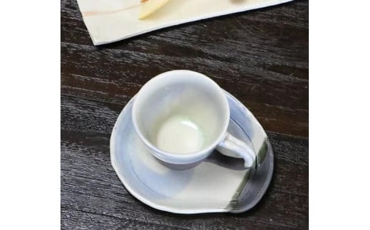 信楽焼 ブルーベリーコーヒーカップ ソーサー 陶器 滋賀県 ふるさとチョイス ふるさと納税サイト