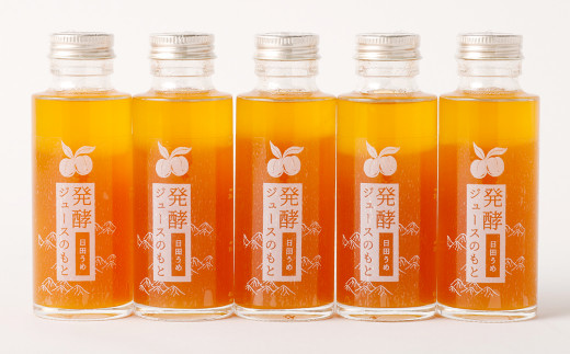 Ａ－２０５ 発酵 ジュース のもと 日田 うめ 5本 セット