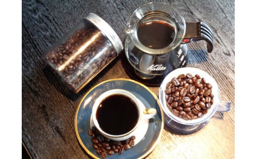コーヒー豆とドリップコーヒーのセット