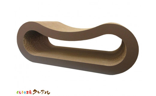 猫の爪とぎ 穴あき枕（カラー：こげ茶） 597246 - 愛知県常滑市