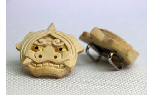 伝統的工芸士が制作したミニ獅子頭「帯留め」 583022 - 富山県南砺市