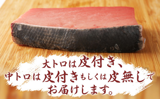 長崎県産 本マグロ3種盛り「大トロ・中トロ・赤身」約3kg