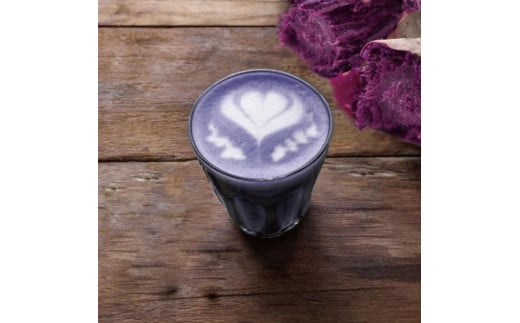 【業務用】お茶屋のつくる泡立つ紫いもラテ1kg【約66杯分 556585 - 滋賀県甲賀市