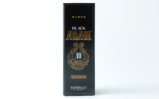 徳之島 黒糖焼酎 樫樽貯蔵 BLACK奄美×2本セット 720ml×2本 40度 焼酎 酒