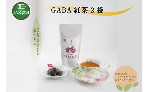 【JAS認証】GABA紅茶２セット 656588 - 熊本県美里町