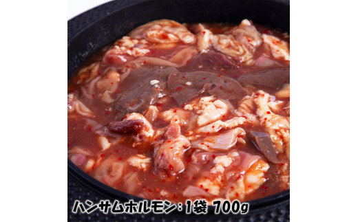 ハンサム味付け肉セット５種（ホルモン／牛／鶏／豚／レバー）【ハンサム侍】味付け肉 味付肉 焼肉 BBQ 唐揚げ 2.1kg 2kg 豚ホルモン 牛肉  鶏肉 豚肉 豚レバー|ハンサム侍