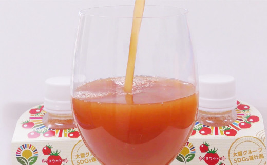 『べにすずめ』を使用した『タイヨウのトマトジュース』は、生産開始から半年で５万本も売り上げた人気商品です。