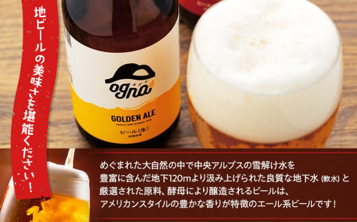 南信州クラフトビール「Ogna」６本セット