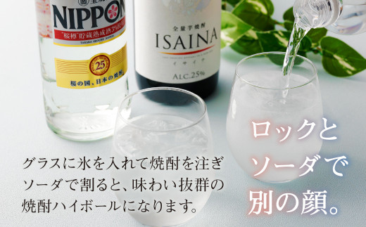 ＜宝酒造・黒壁蔵焼酎2種4本セット(900ml×2本、700ml×2本)＞