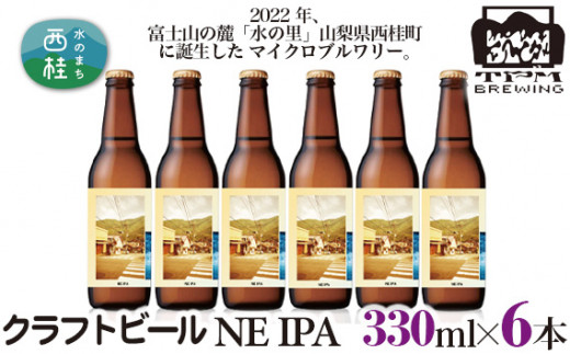 No.415 クラフトビール NE IPA 6本セット ／ 地ビール エールタイプ お酒 山梨県