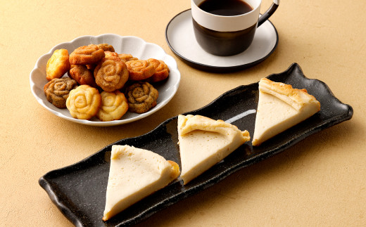 芋っこセブン ～ 里芋 の ご当地 プリン ・ ケーキ の セット ～ 約2kg スイーツ 生菓子 パウンドケーキ 里芋 お土産