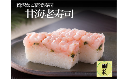 とろとろ深海の赤いダイヤ 甘海老寿司 【甘えび アマエビ 甘エビ 海鮮 魚貝 寿司】 [B-013014]