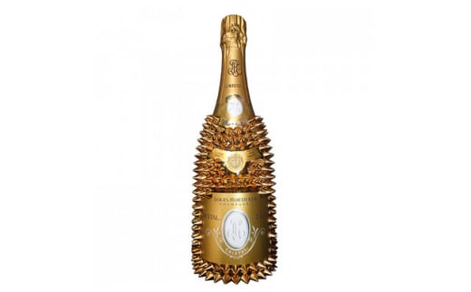 シャンパン　オリジナル デコレーションボトル (トゲRクリスタル)　750ml　1本【1384043】 650911 - 大阪府枚方市