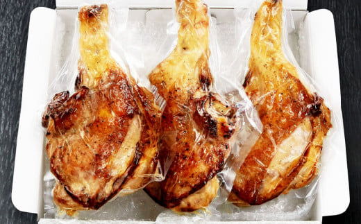 華味鳥 骨付き もも焼き 【3本セット】 (500g×3本) セット 国産 鶏肉 鶏もも お肉 チキン 骨付チキン