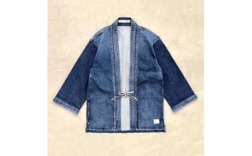 [岡山デニム]“DENTO BLUE" 着物ジャケット [長袖] /[全3サイズより選択]