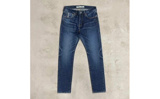 CK78【岡山デニム】USED加工ジーンズ［INDIGO・スリムテーパード］／29インチ