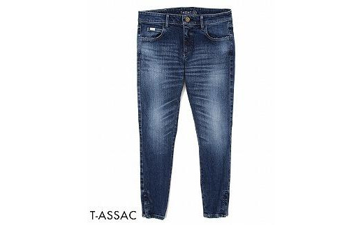 DB21【SIZE:1】T-ASSACレディースジーンズ「SKINNY/LIGHT INDIGO」（スキニー）