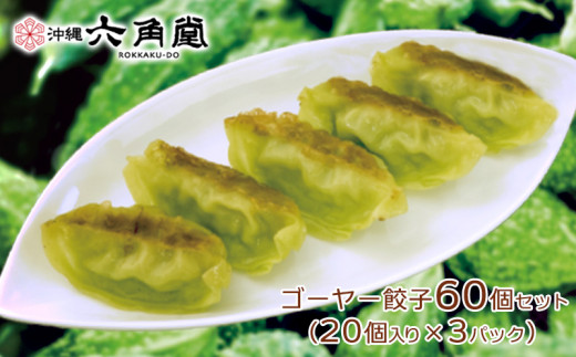 ゴーヤー餃子60個(20個×3パック)セット 661016 - 沖縄県糸満市