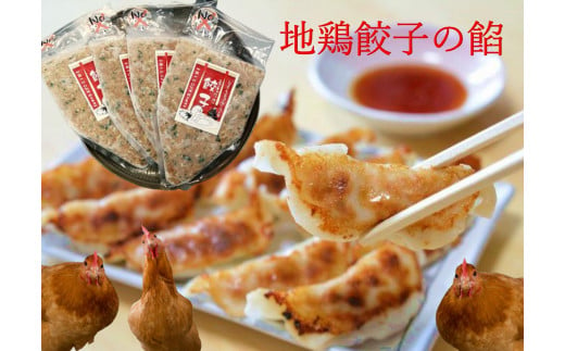 手作り地鶏餃子の餡 4本セット 1R03012 360972 - 新潟県阿賀野市
