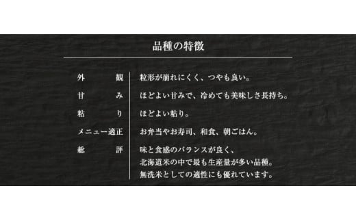 うりゅう米「ななつぼし（無洗米）」5kg 奇数月定期便！ 計6回お届け