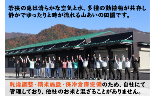 令和5年産】福井県産あきさかり 玄米30kg 若狭の恵 [C-002004] - 福井