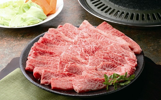 京都肉のバラ肉の焼肉用600gをお届けします。