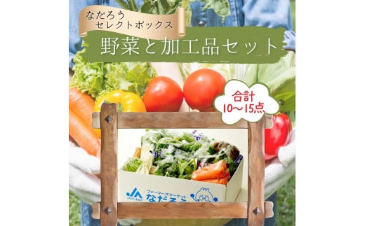 野菜と加工品「なだろう」セレクトボックス 295553 - 茨城県鉾田市