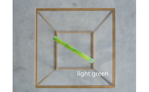 アクリル製ロングバレッタ light green（ライトグリーン） eME long baretta 髪留め ヘアクリップ ヘアアクセサリー