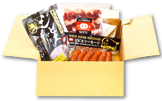 益田市で狩猟によって捕獲した天然猪肉で、栄養価の高い夏の猪の肉を主に使用しています。