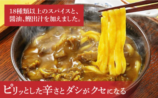 カレーうどん（8食入）《豊前市》【富士菊】うどん カレーうどん