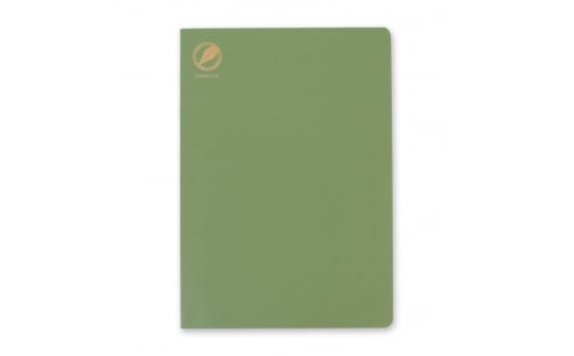 製本工房謹製 万年筆のためのノート『Seven Seas CROSSFIELD』(カラー：マッチャ)【020-004-3】 1274881 - 東京都荒川区