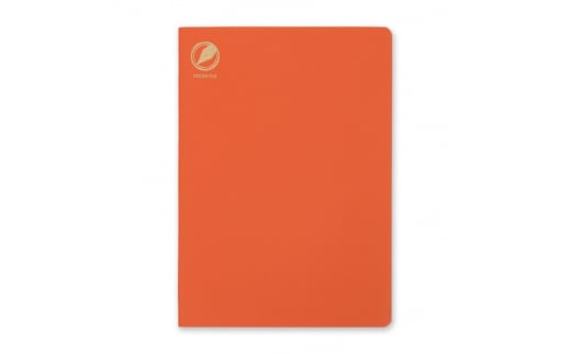 製本工房謹製 万年筆のためのノート『Seven Seas CROSSFIELD』(カラー：オレンジ)【020-004-1】 1274880 - 東京都荒川区